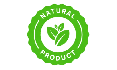 Natural product badge